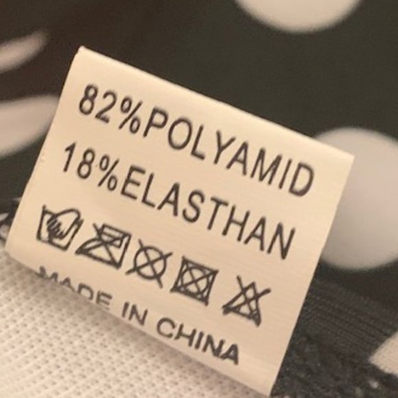 Adisputent Red Top/Polka Dot Bottoms Bikini M NWT - Picture 10 of 10